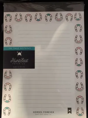 Hunt Seat Paper 6 X 9 Notebook Hooves