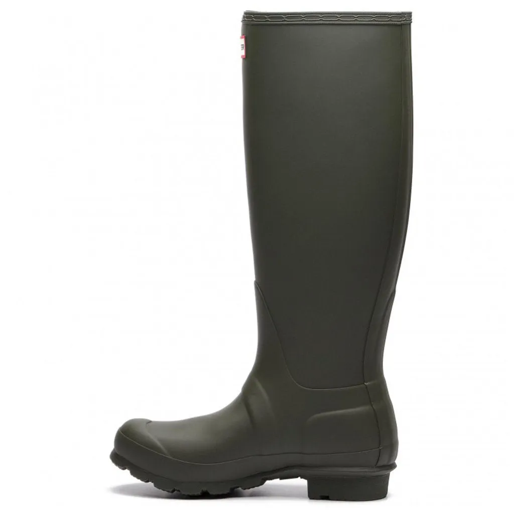 Hunter Original Rubber Men's Tall Wellington Boots - Dark Olive