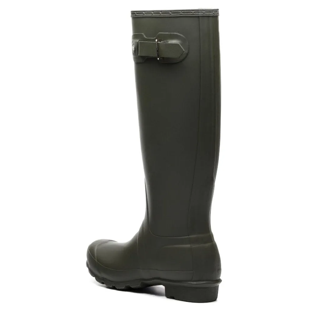 Hunter Original Rubber Men's Tall Wellington Boots - Dark Olive