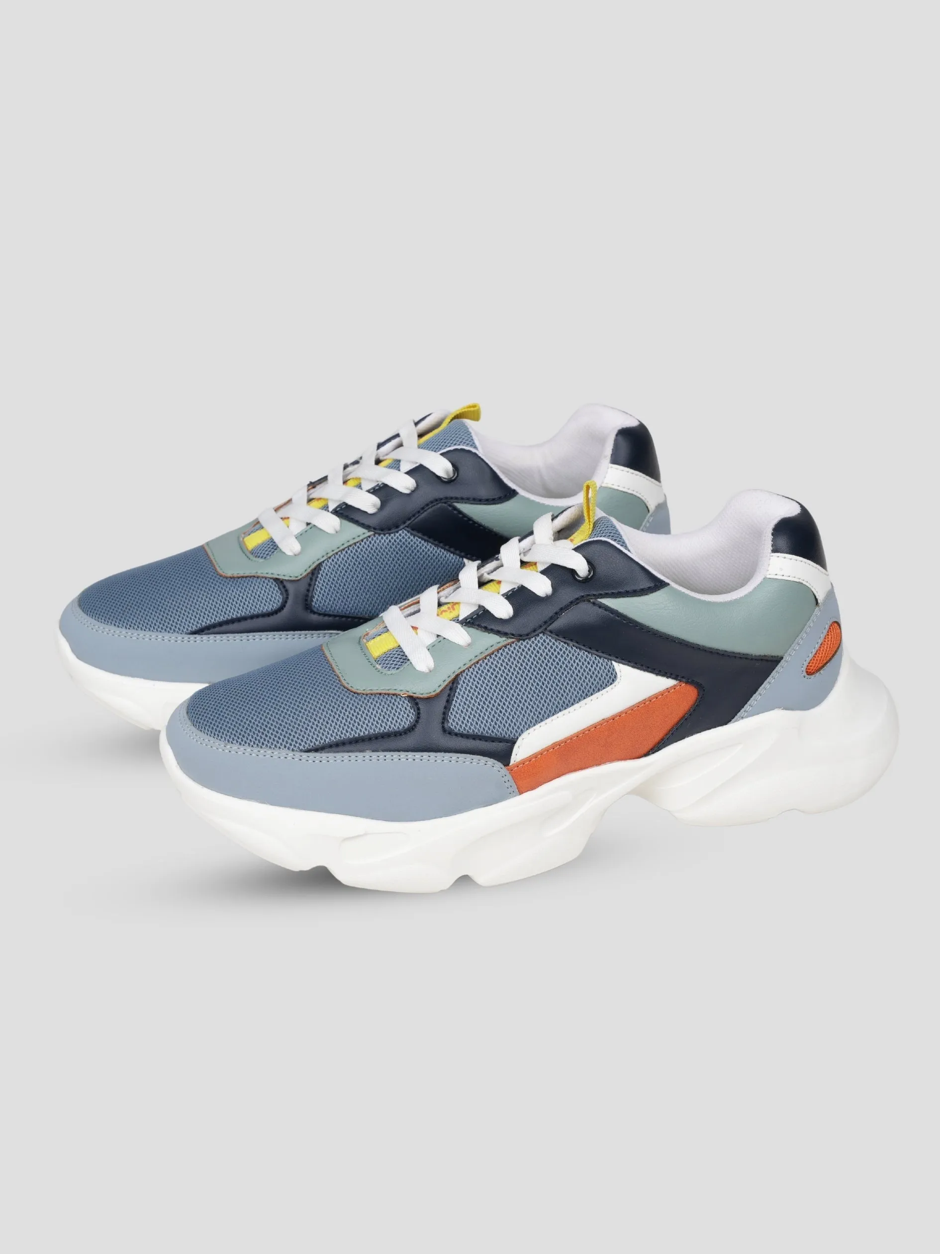 JiveVibe Men's Lace-Up Sneakers – Stylish & Comfortable