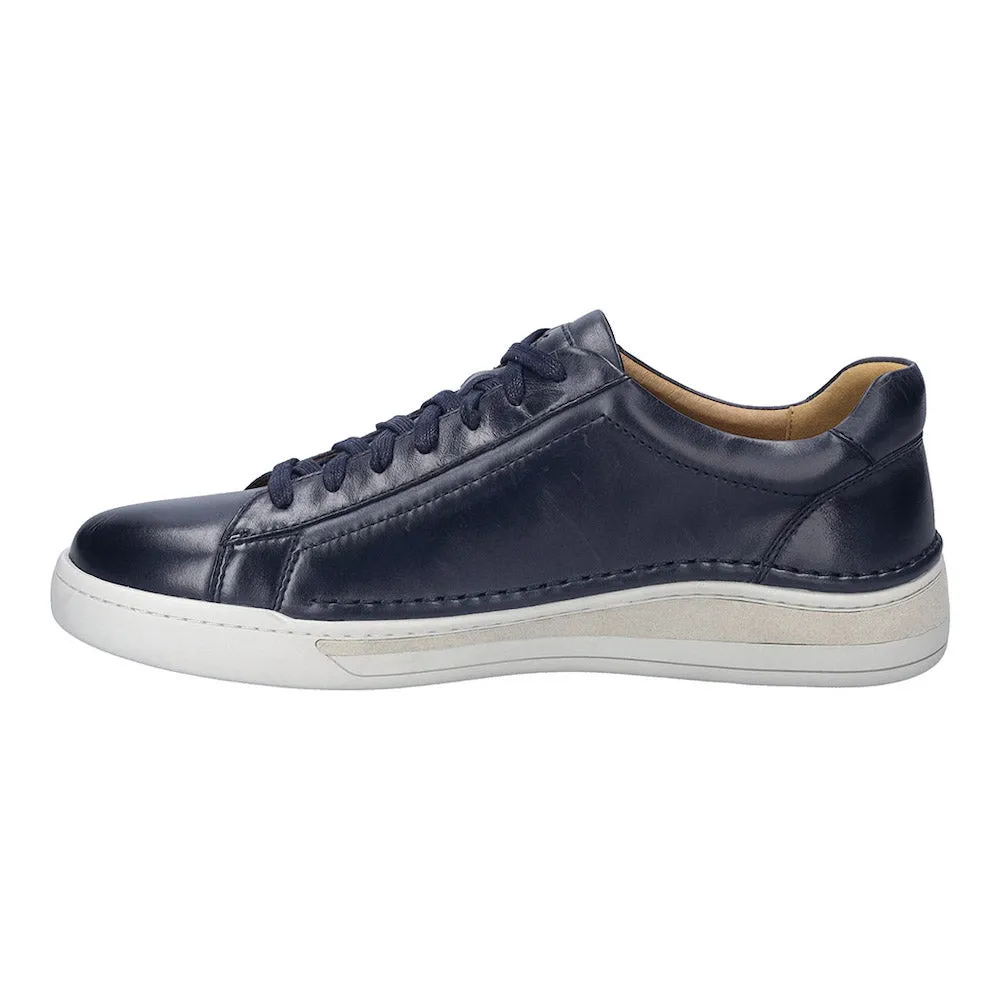Josef Seibel Cleve 02 Navy Leather Sneaker
