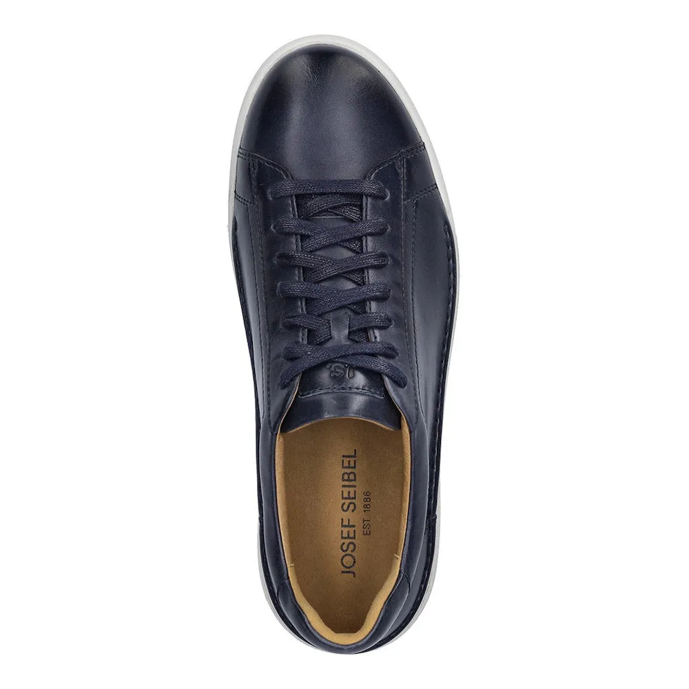 Josef Seibel Cleve 02 Navy Leather Sneaker