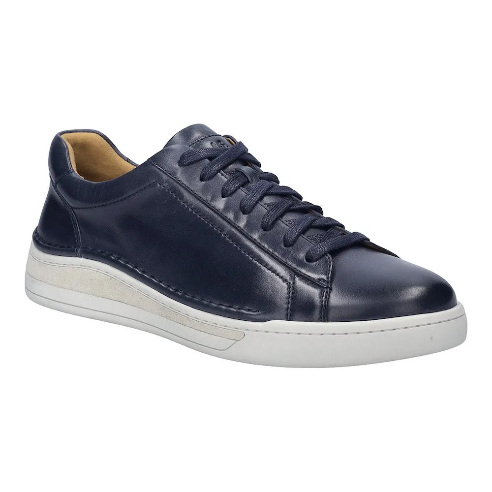 Josef Seibel Cleve 02 Navy Leather Sneaker