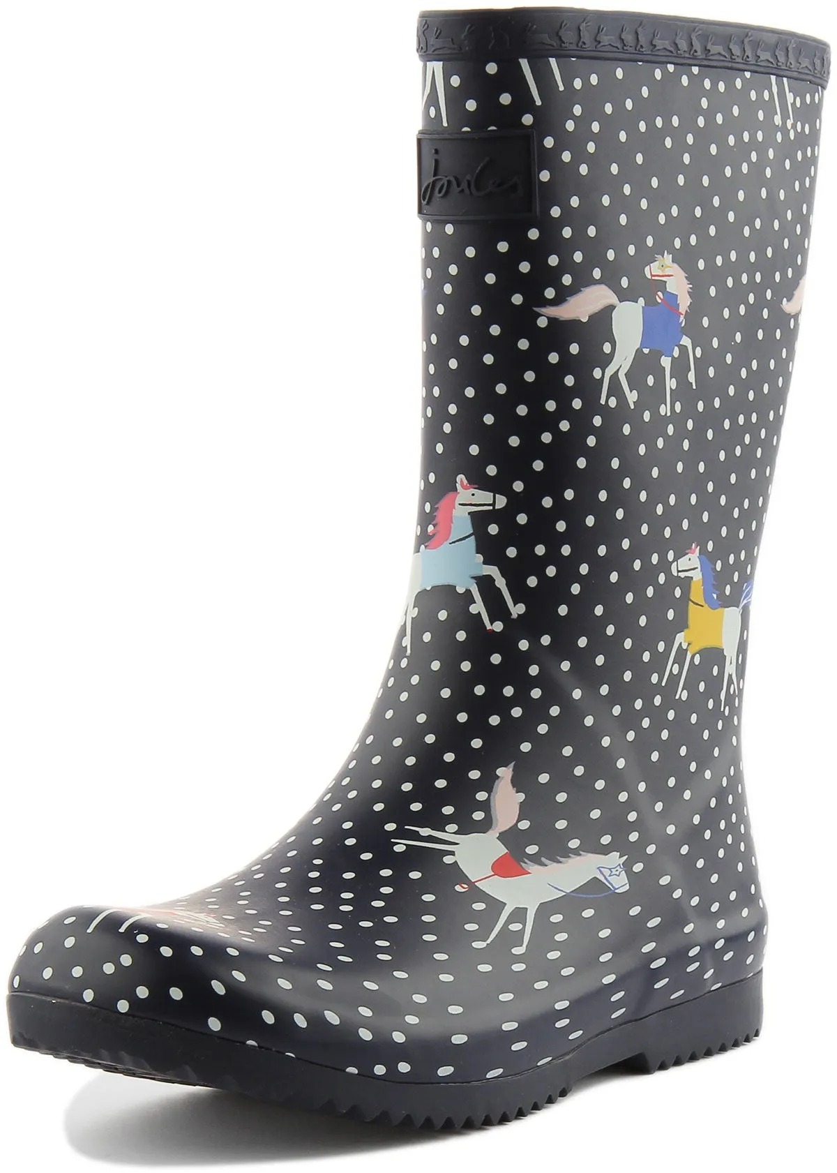 Joules Junior Roll Up In Navy White For Kids