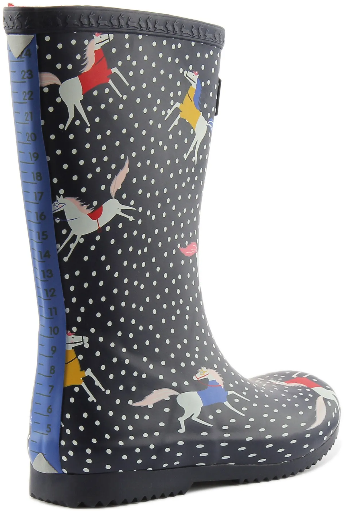 Joules Junior Roll Up In Navy White For Kids