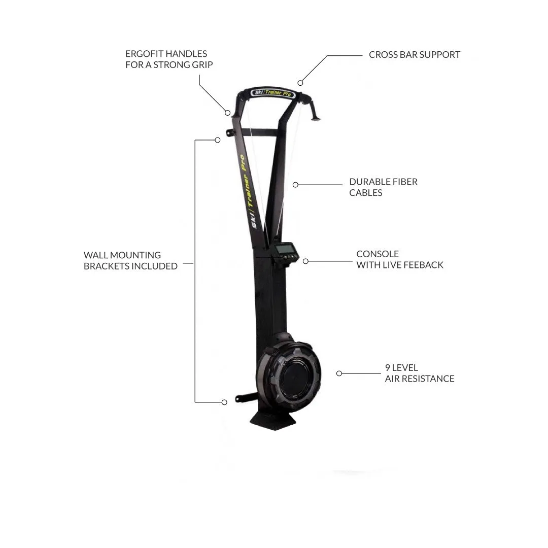 KSX850 Commercial Ski Trainer wall mounted