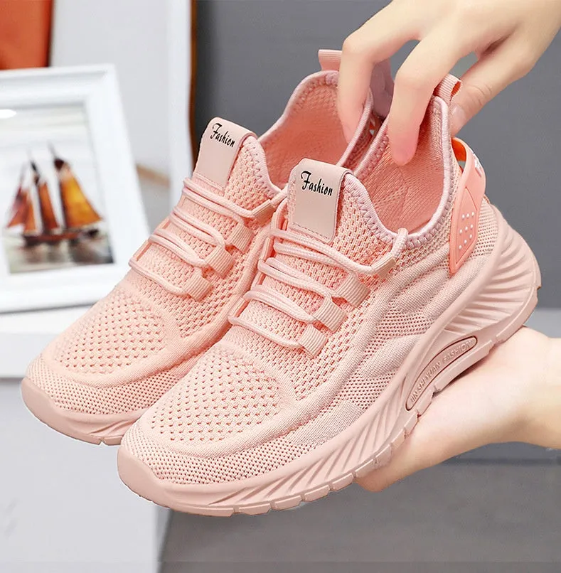 Lightweight and Cushioned Sports Slip On Sneakers for Stylish Women