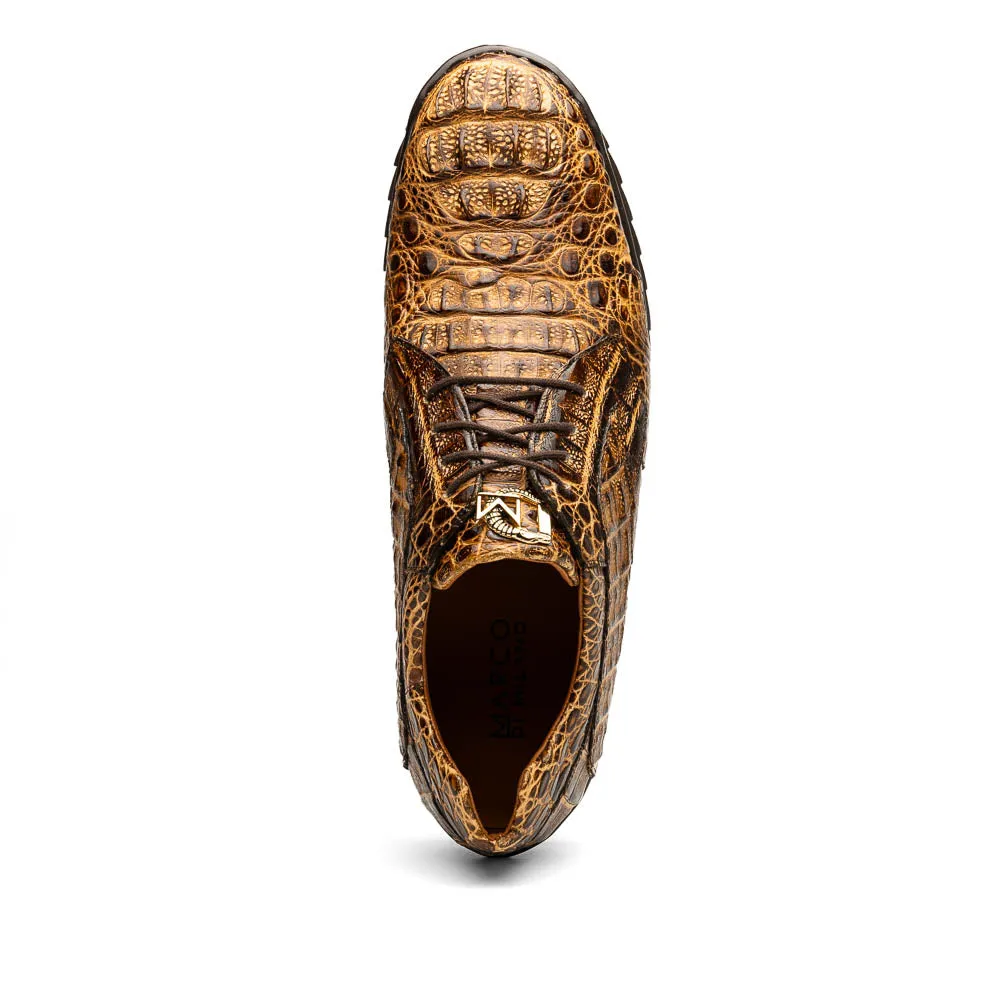 Marco Di Milano Kratos Orix Rustic Caiman Crocodile Sneakers
