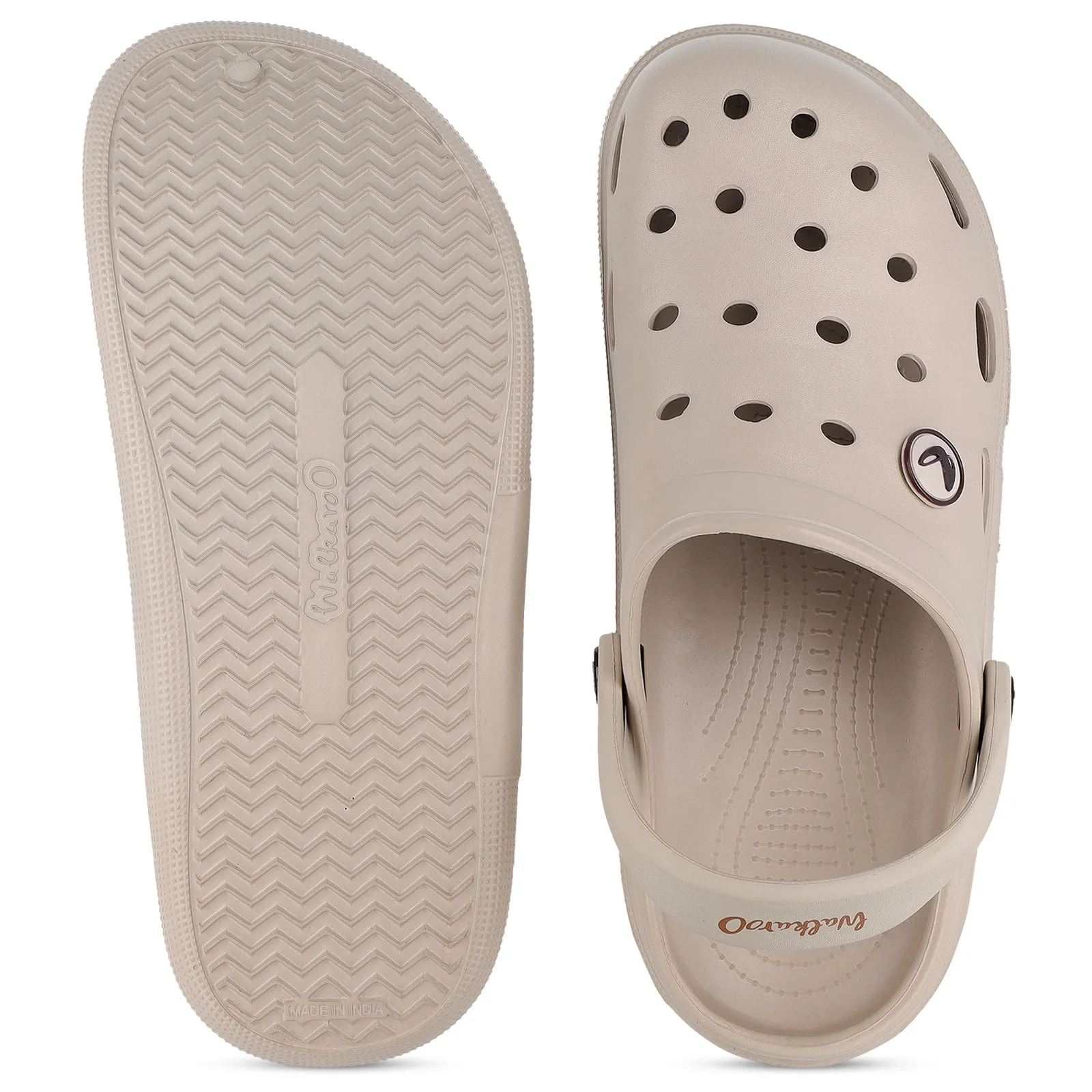 Men's Clogs  - WC4843 Greige