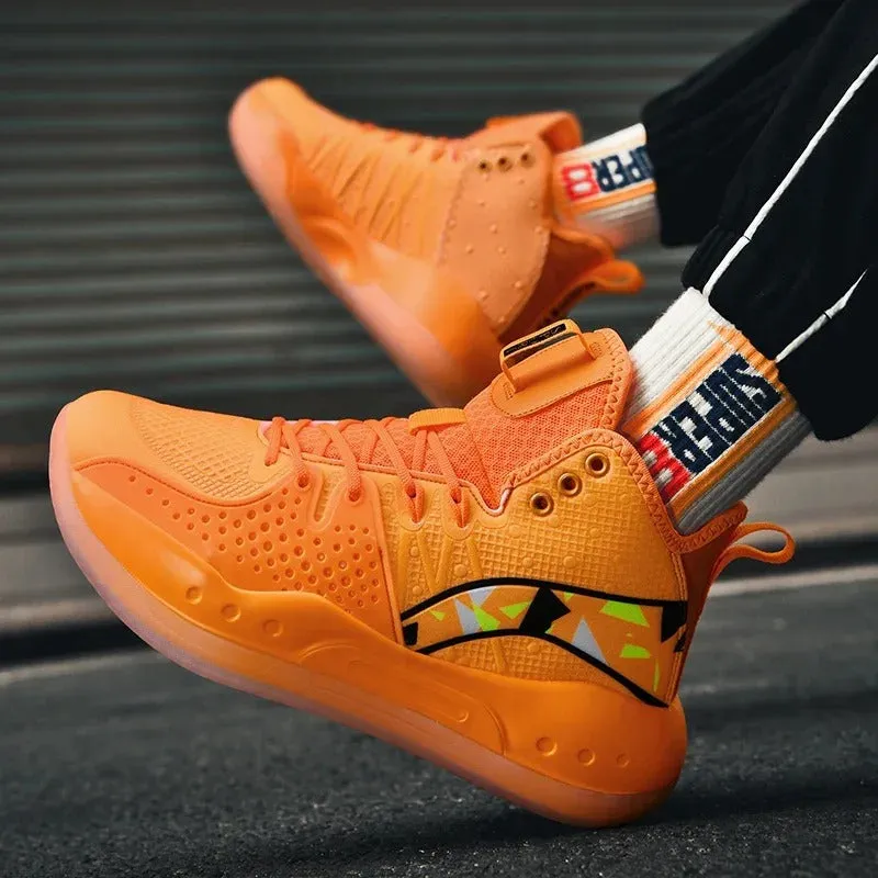 Men's orange sneaker