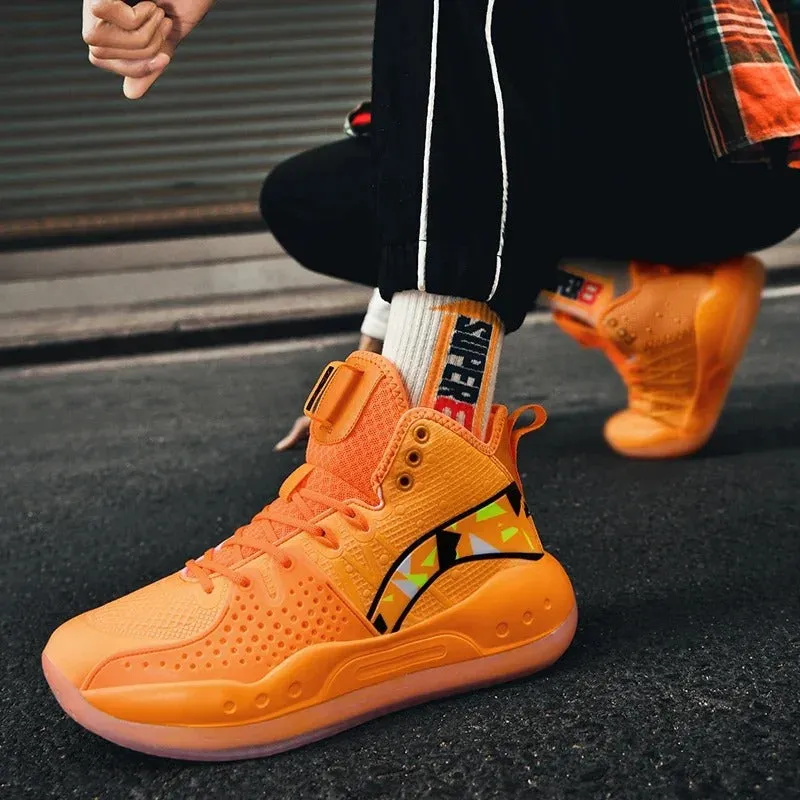 Men's orange sneaker