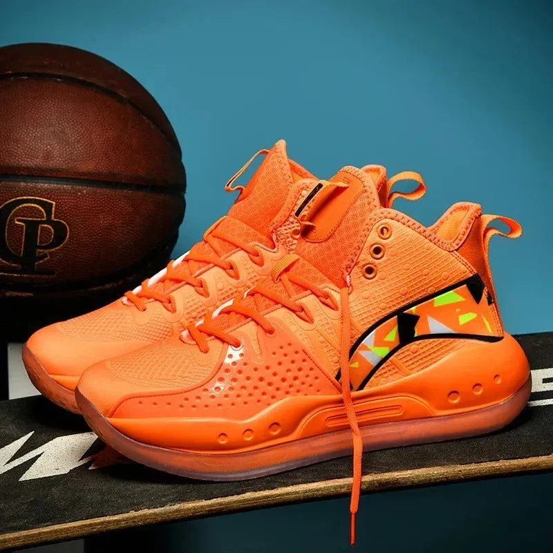 Men's orange sneaker