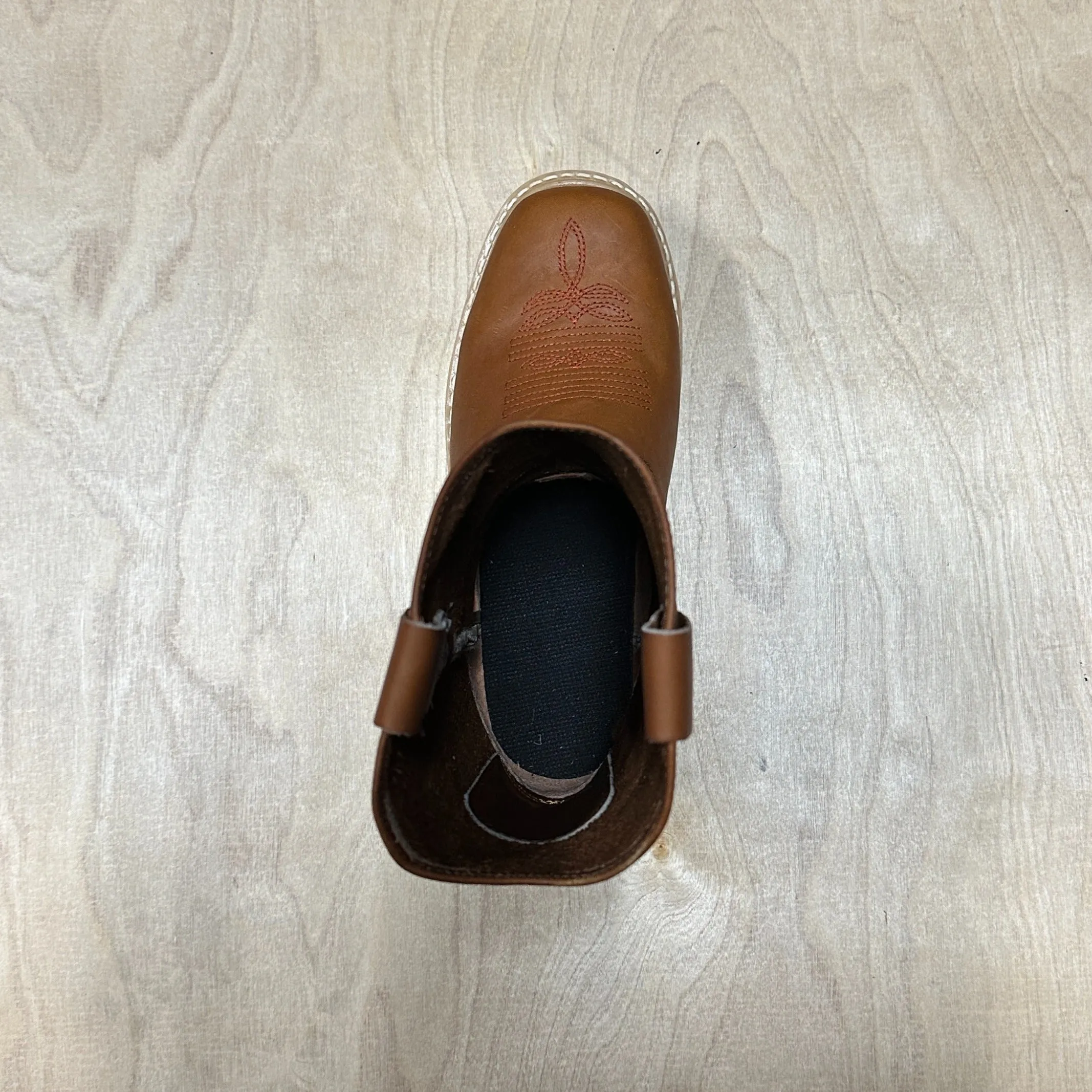 Men's Square Toe Workboot Genuine Leather Lightweight Sole Est.915 Laredo