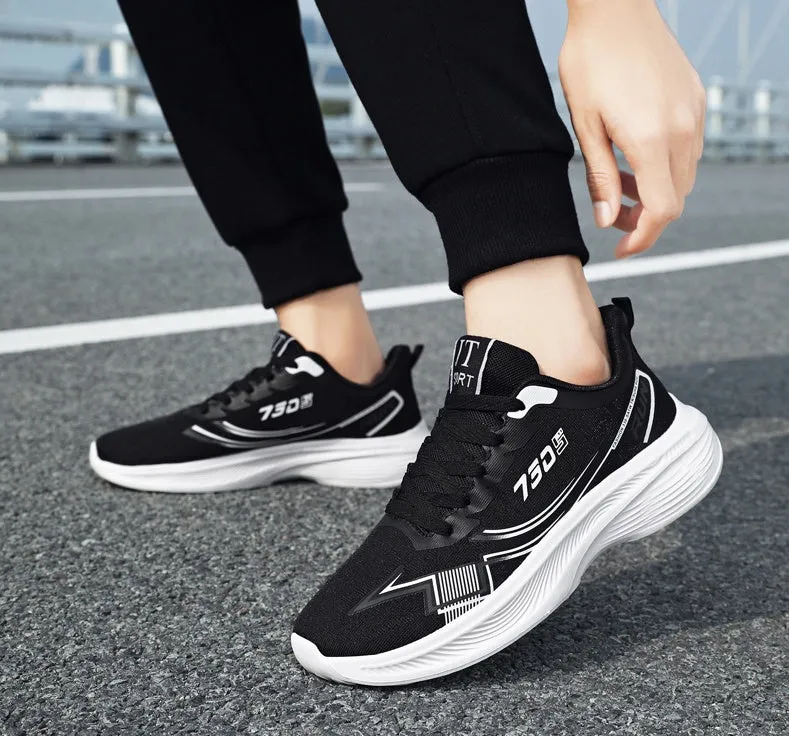 Men's Supportive and Breathable Training Shoes with Adjustable Fit