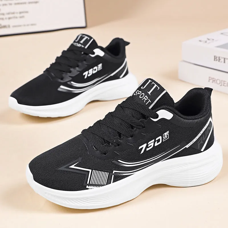 Men's Supportive and Breathable Training Shoes with Adjustable Fit