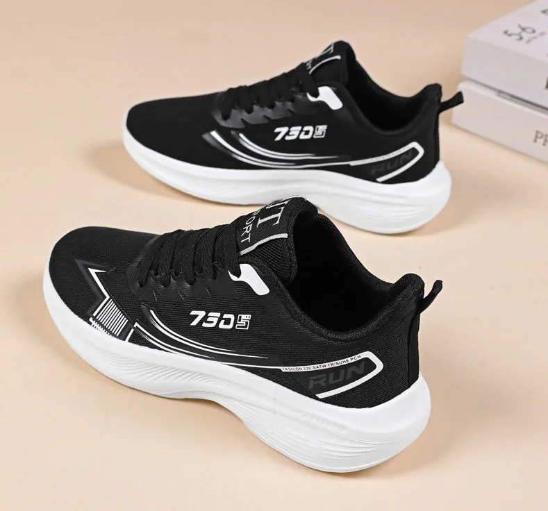 Men's Supportive and Breathable Training Shoes with Adjustable Fit