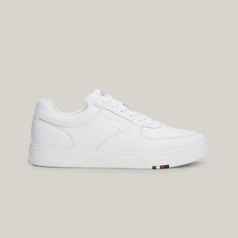 Modern Corporate leather Sneaker - White