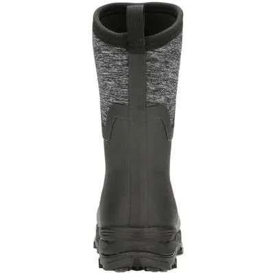 Muck Boots Womens Arctic Ice Mid - Black / Heather Gray