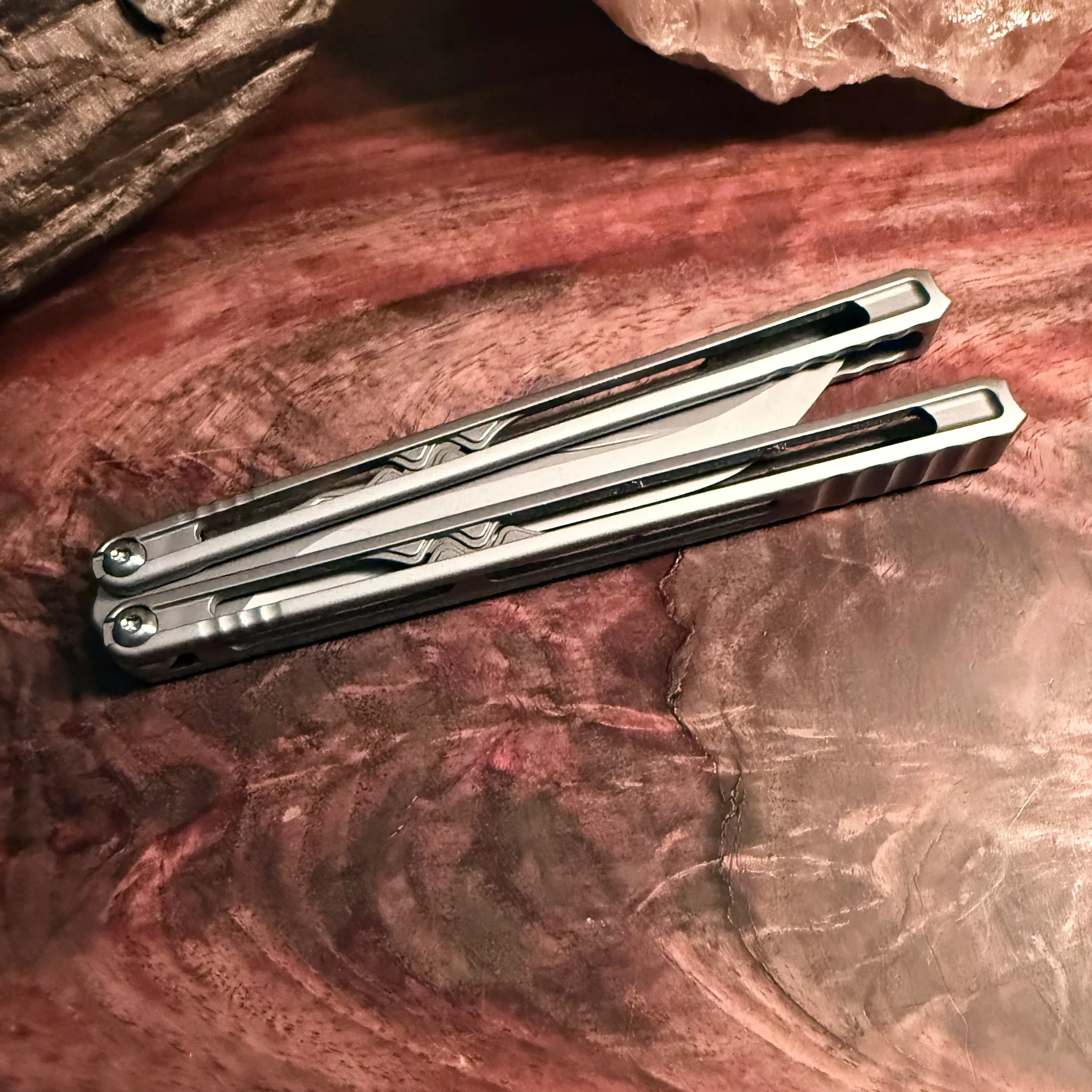 Nabalis - Canyon - Stainless Steel Trainer / False Edge