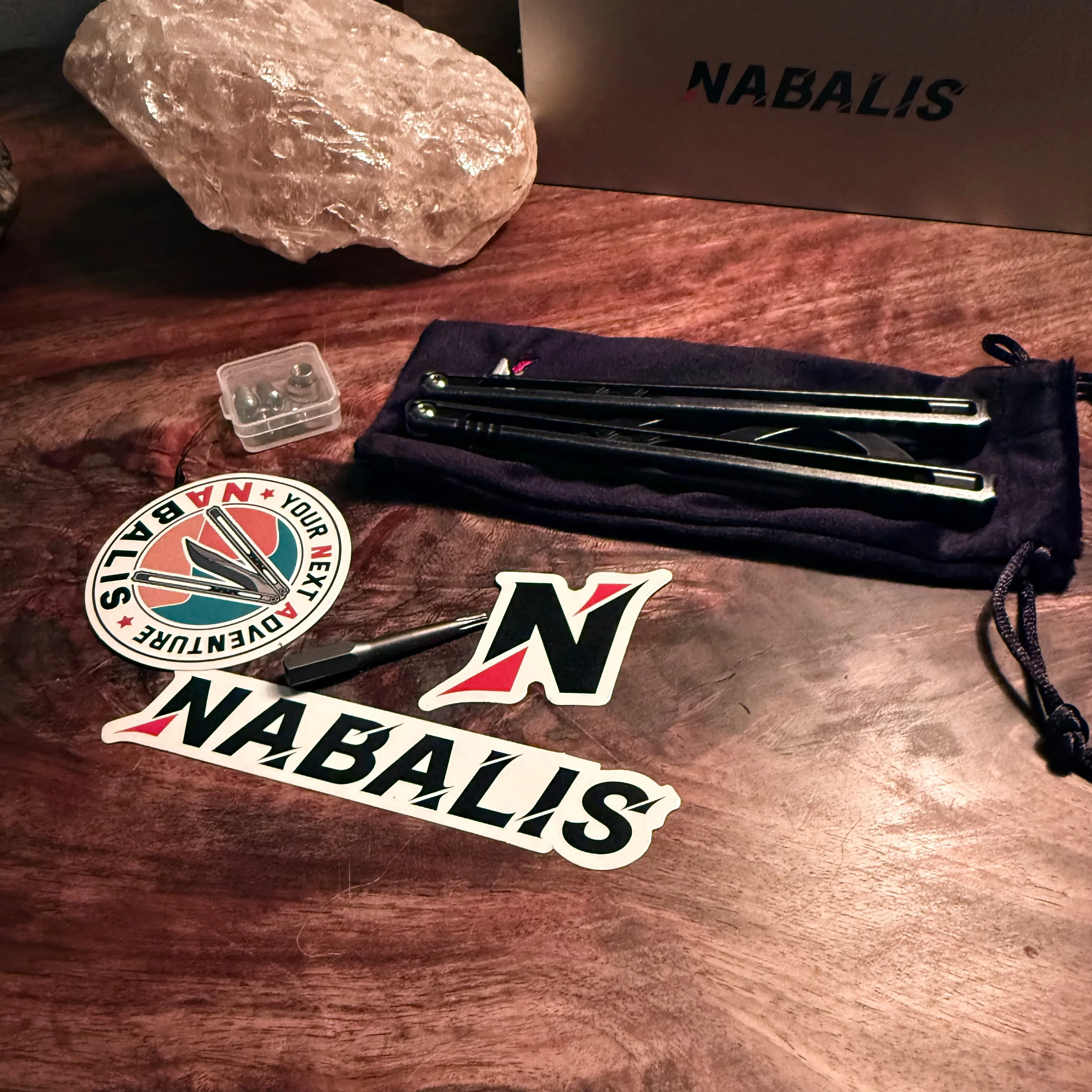 Nabalis - Canyon - Stainless Steel Trainer / False Edge