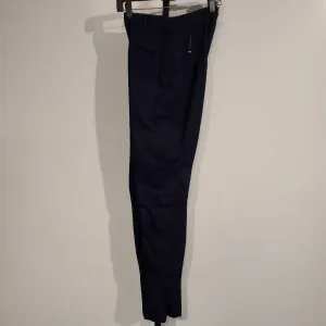 Navy Herringbone Pleasure Jods with Suede(26W, 33 INS)