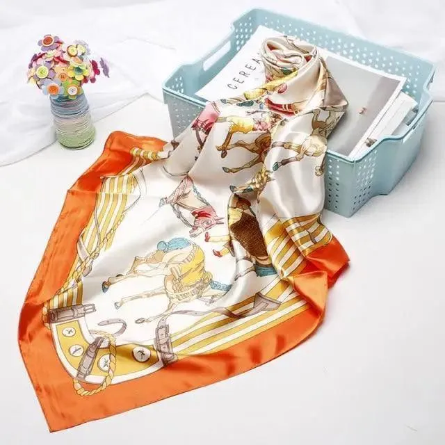 New Silk Scarf  Long Large Shawls Wraps Winter Neck Scarves For Women  Women Soft Scarves Shawl Long Scarf Wrap Scarves