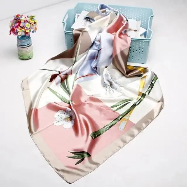 New Silk Scarf  Long Large Shawls Wraps Winter Neck Scarves For Women  Women Soft Scarves Shawl Long Scarf Wrap Scarves