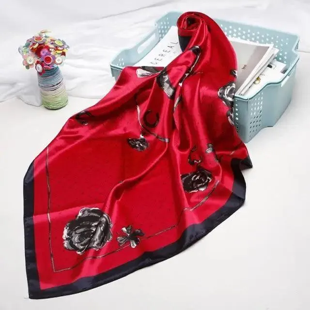 New Silk Scarf  Long Large Shawls Wraps Winter Neck Scarves For Women  Women Soft Scarves Shawl Long Scarf Wrap Scarves