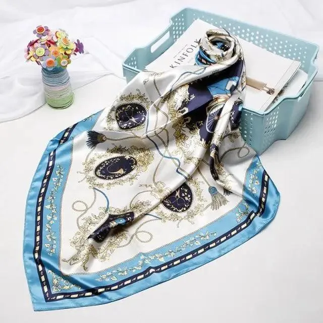 New Silk Scarf  Long Large Shawls Wraps Winter Neck Scarves For Women  Women Soft Scarves Shawl Long Scarf Wrap Scarves