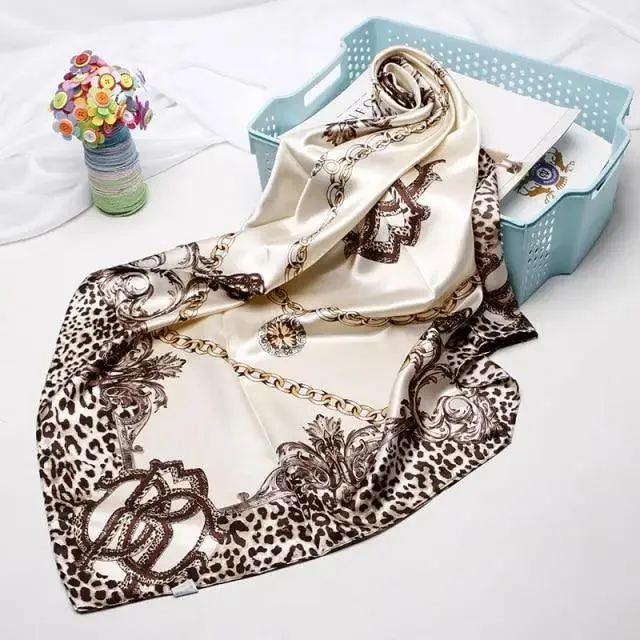 New Silk Scarf  Long Large Shawls Wraps Winter Neck Scarves For Women  Women Soft Scarves Shawl Long Scarf Wrap Scarves