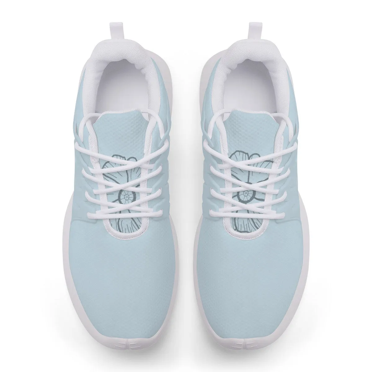 New Training Running Shoes - Walk By Faith Sneakers - Baby Blue