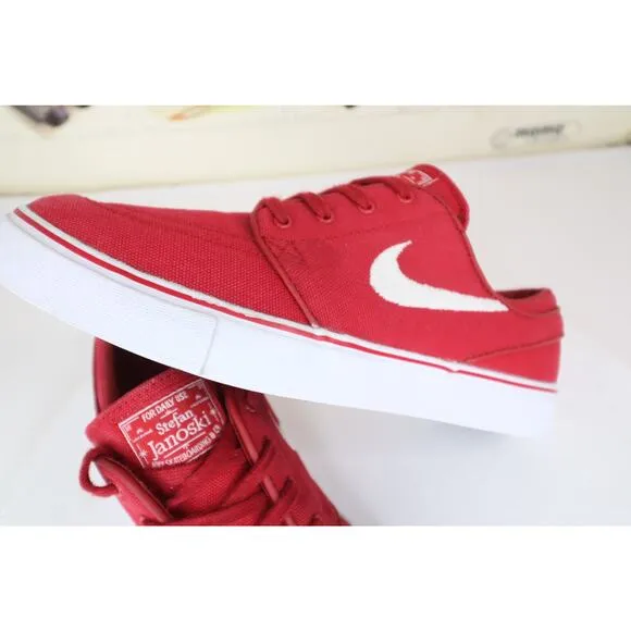 Nike x Stafan Janoski Zoom Trainers Varsity Red 615957-610 2014  size us 6.5