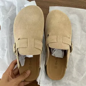 Old Suede Clogs