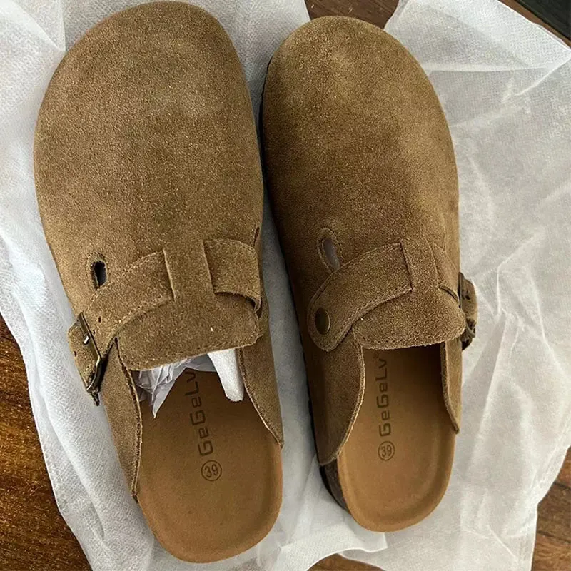 Old Suede Clogs