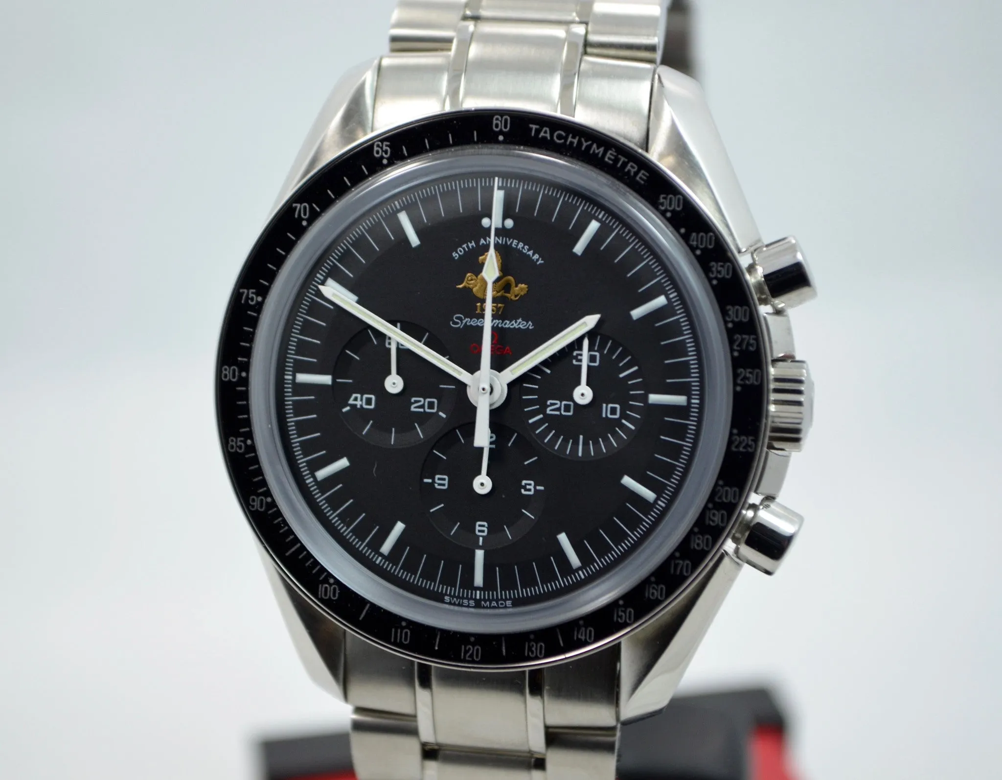 Omega Speedmaster 50th Anniversary 311.30.42.30.01.001 Professional Moon Watch Box Papers