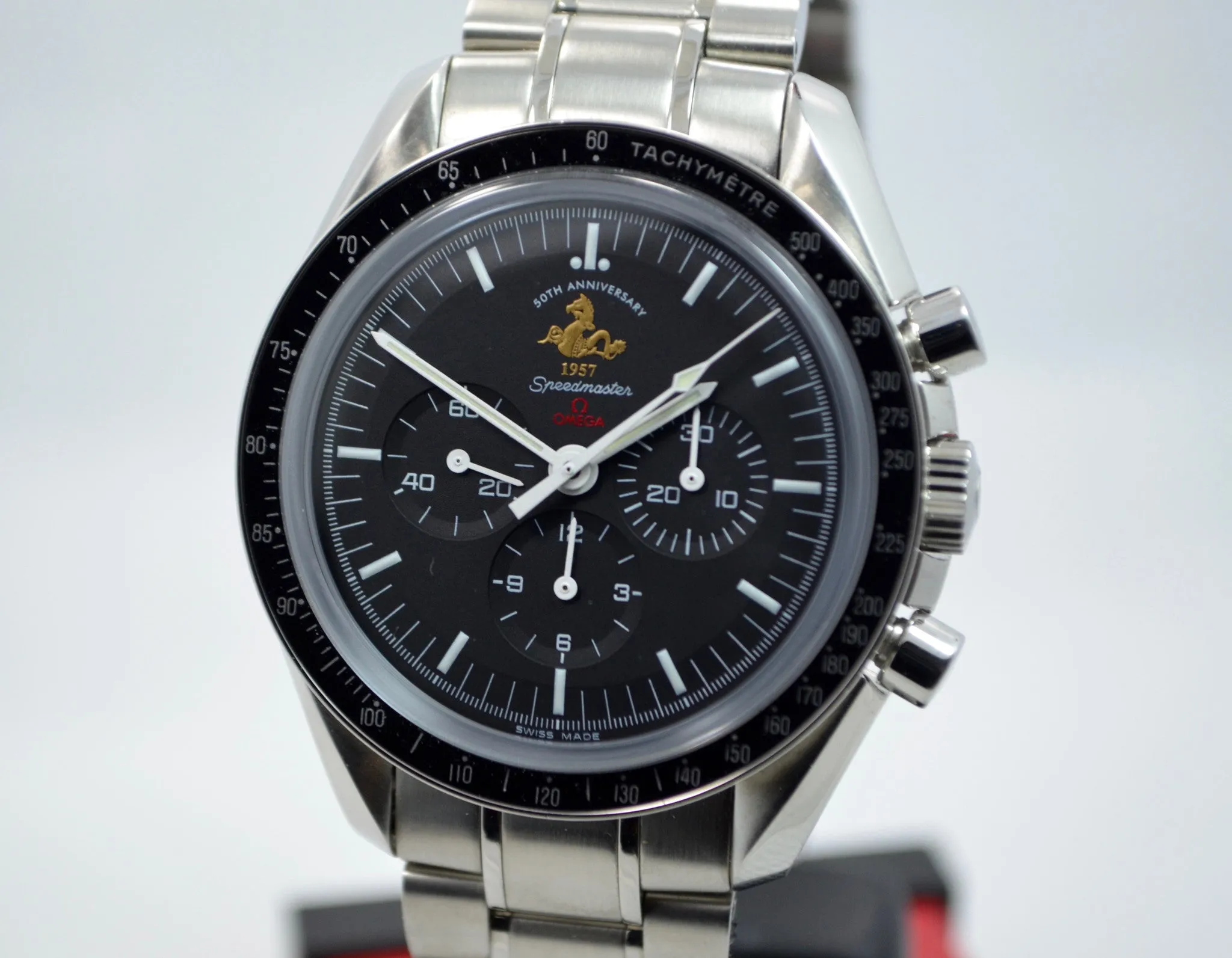 Omega Speedmaster 50th Anniversary 311.30.42.30.01.001 Professional Moon Watch Box Papers