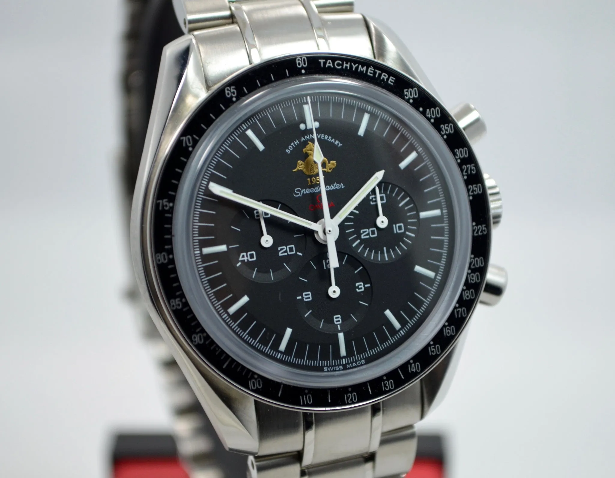 Omega Speedmaster 50th Anniversary 311.30.42.30.01.001 Professional Moon Watch Box Papers