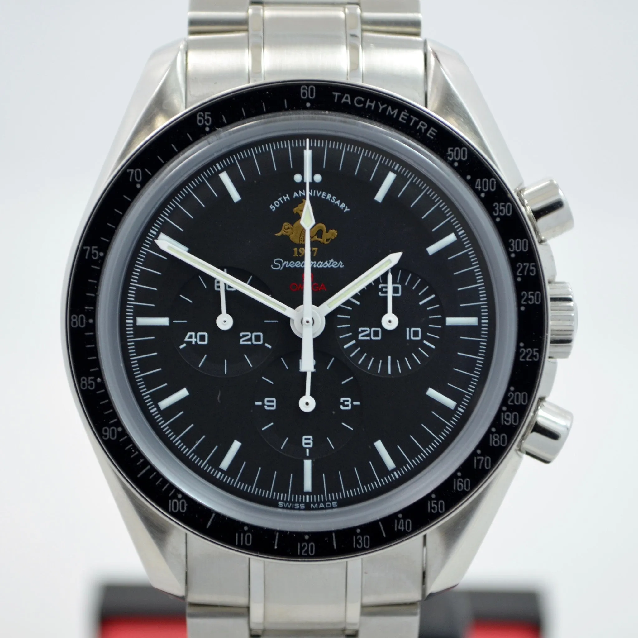 Omega Speedmaster 50th Anniversary 311.30.42.30.01.001 Professional Moon Watch Box Papers