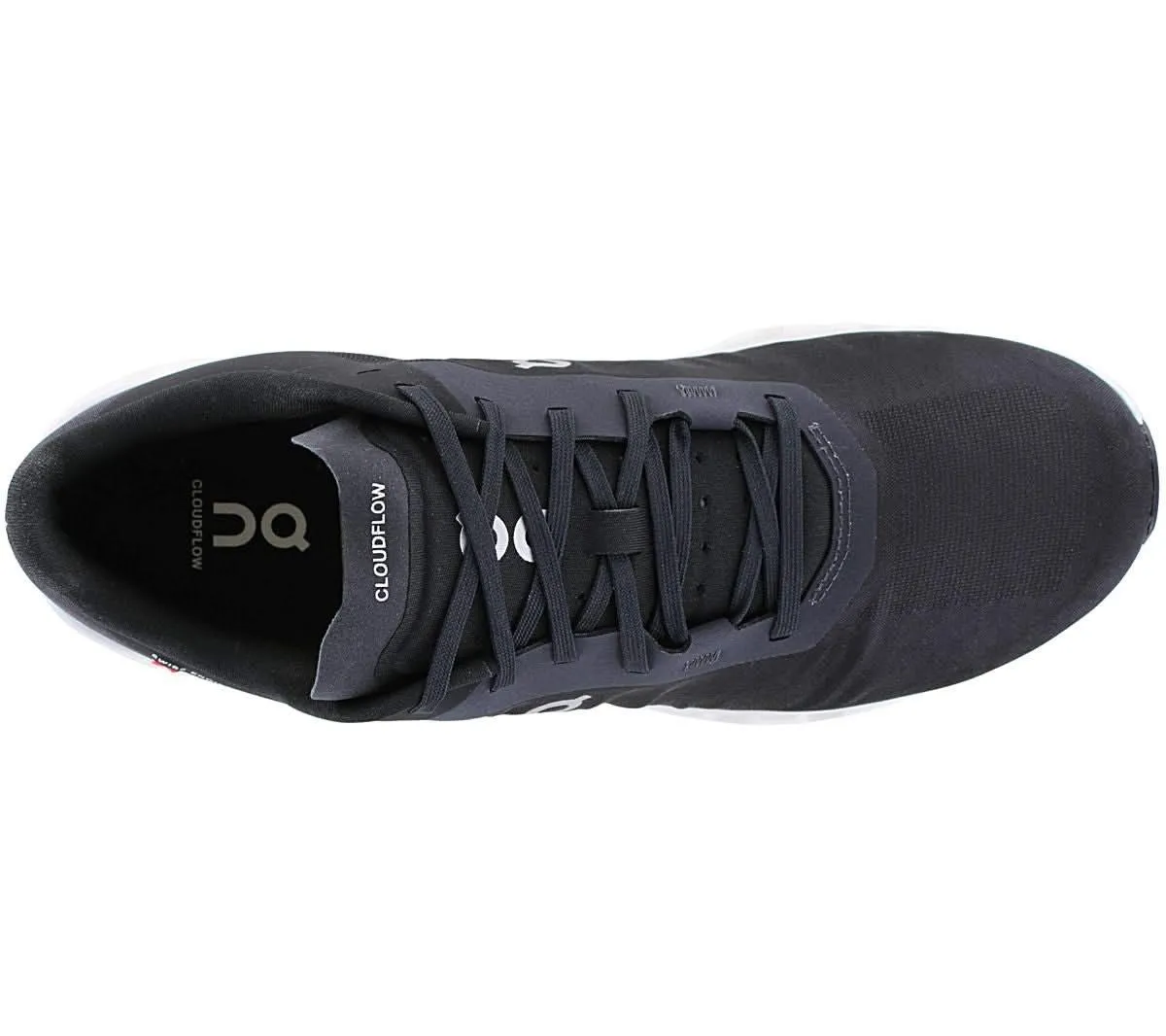 ON Running Cloudflow 4 - Herren Sneakers Cloud Laufschuhe Black-White 3MD30100299