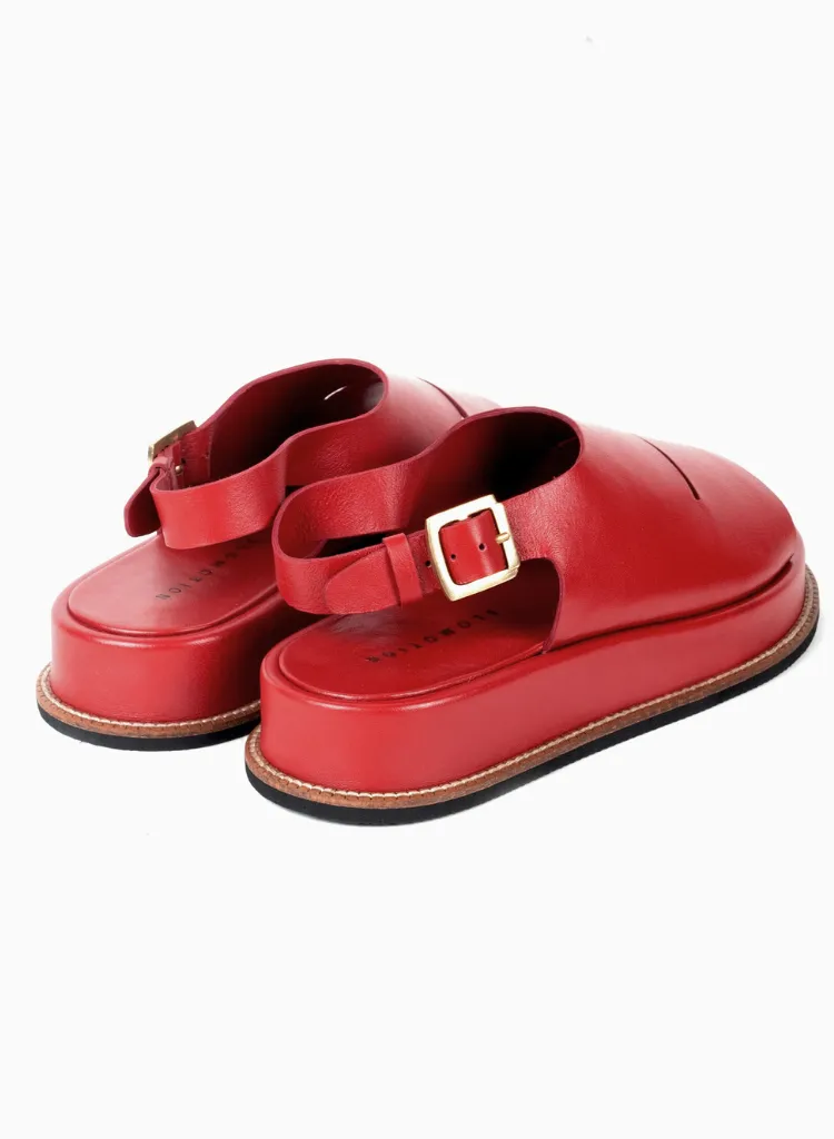 Open Leather Clogs RTS