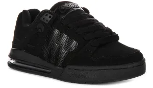 Osiris Pixel In All Black For Men