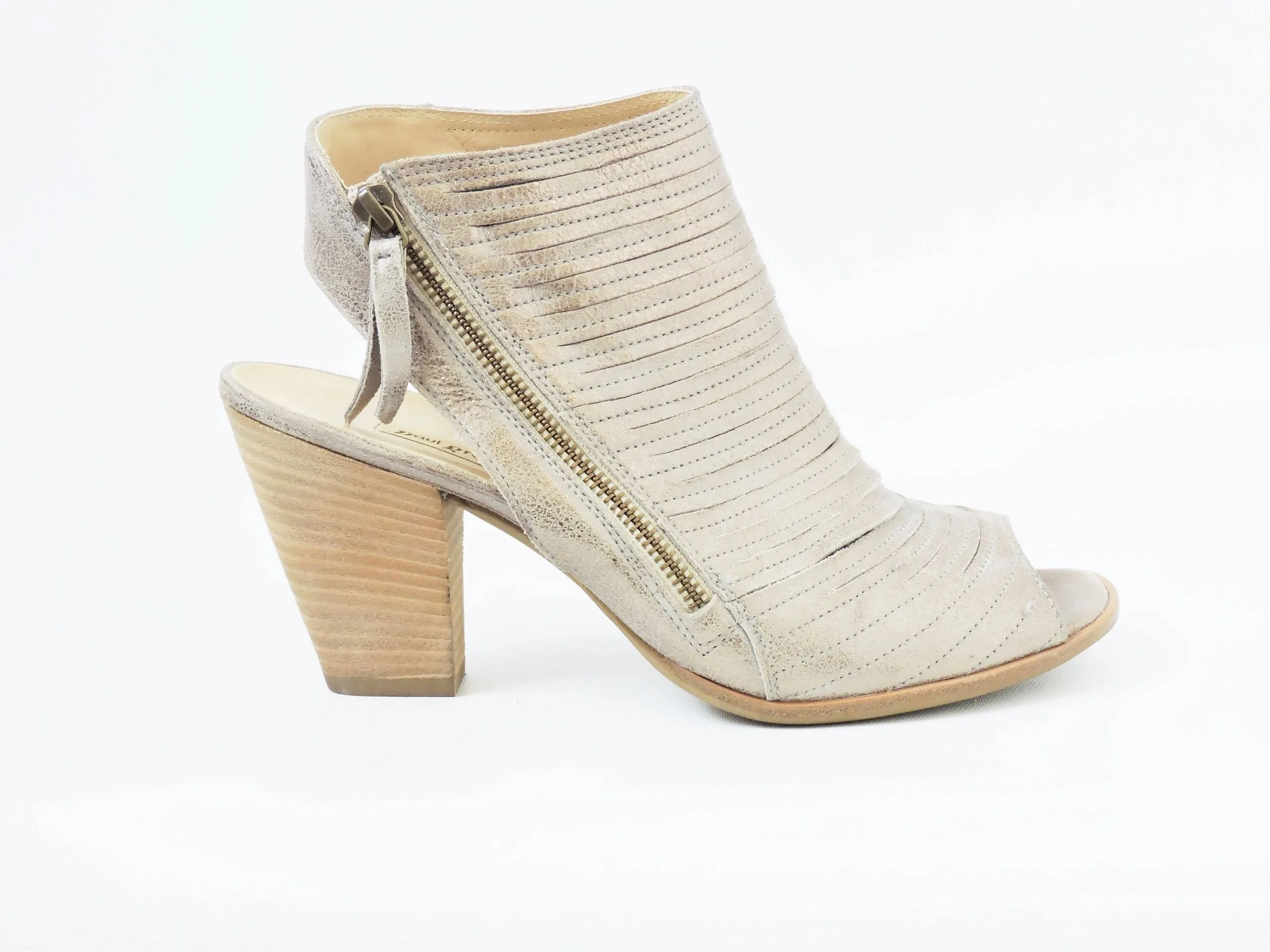 Paul Green Cayanne Peep Toe Sandal Size 6 Uk (8.5 Us)