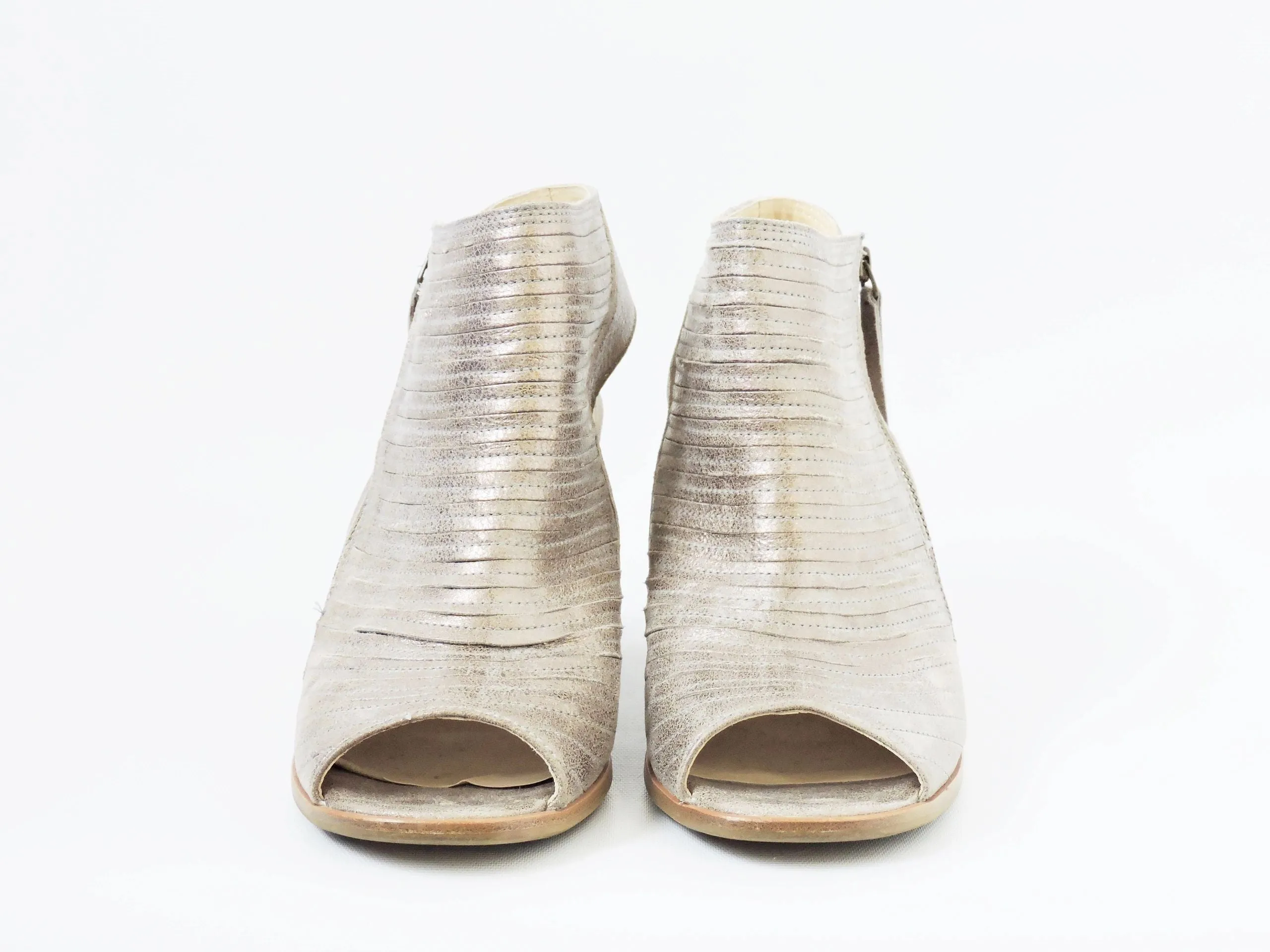 Paul Green Cayanne Peep Toe Sandal Size 6 Uk (8.5 Us)
