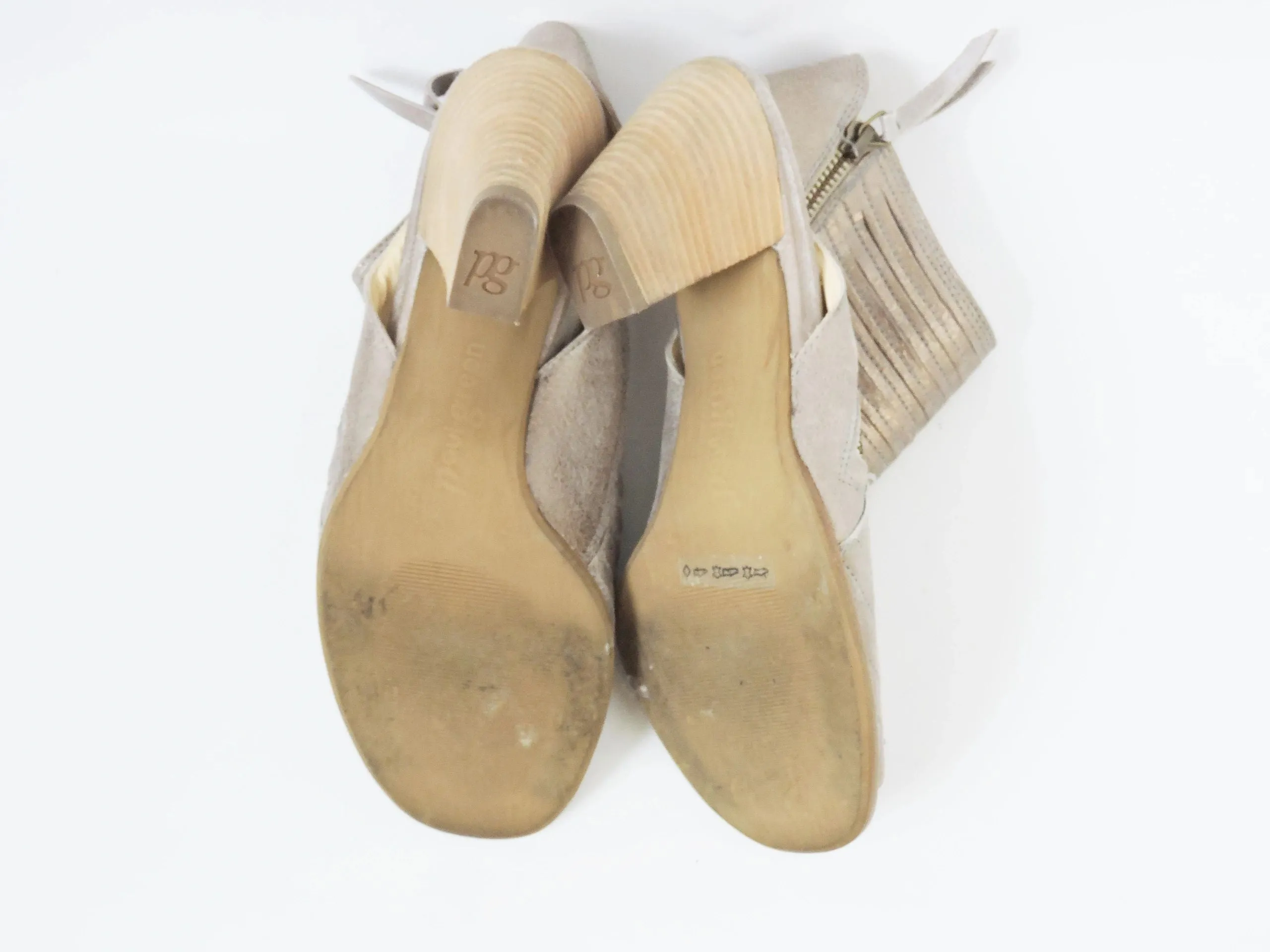Paul Green Cayanne Peep Toe Sandal Size 6 Uk (8.5 Us)