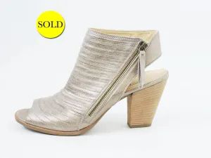 Paul Green Cayanne Peep Toe Sandal Size 6 Uk (8.5 Us)
