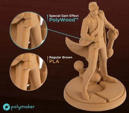 PolyMaker PolyWood PLA 600g