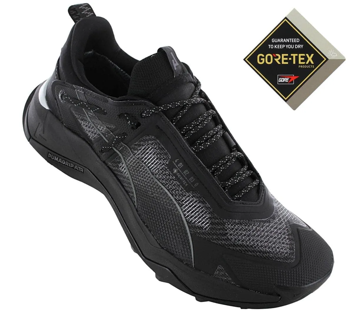 Puma Explore NITRO GTX - GORE-TEX - Wanderschuhe Trail-Running Schuhe Schwarz 378023-01