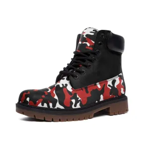 Red Camo Boots