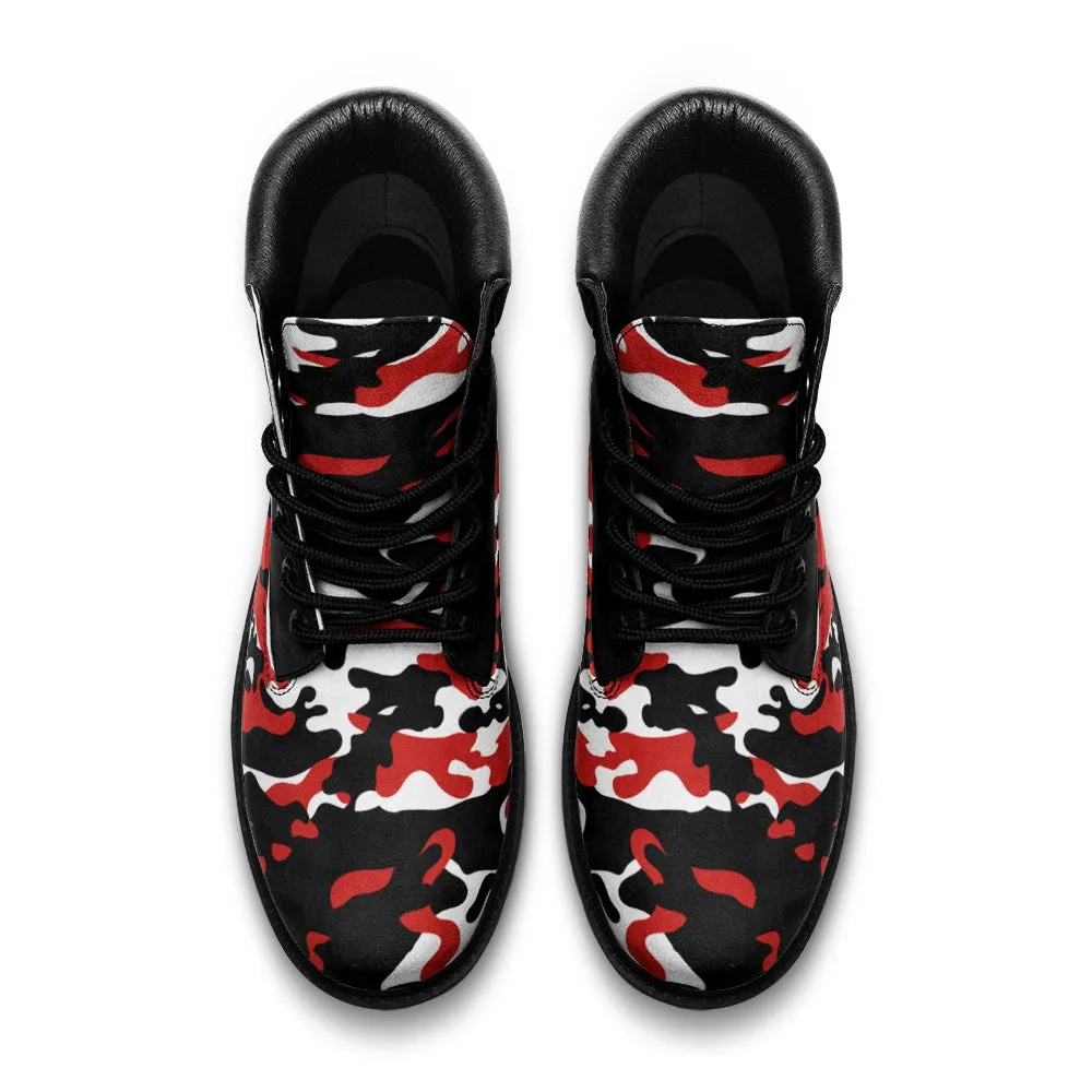 Red Camo Boots