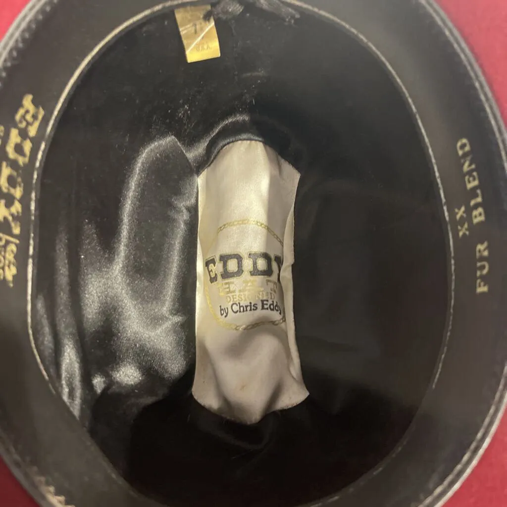 Red Eddy Brothers Western hat 7 1/8